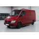 Бокові пороги Maya Red (2 шт., алюміній) Довга база для мерседес Sprinter W901/902/903/904/905 1995-2006 рр