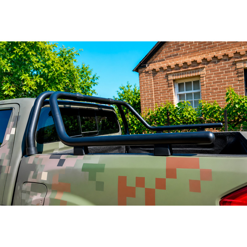 Дуга на кузов (чорна) 76мм для Isuzu D-Max 2011-2019 рр