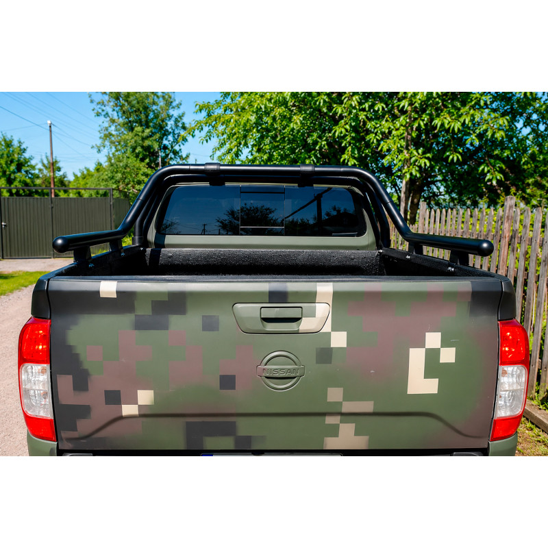 Дуга на кузов (чорна) 76мм для Isuzu D-Max 2011-2019 рр