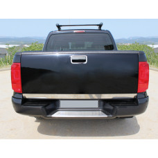 Кромка багажника (нерж) OmsaLine - Італійська нержавійка для Volkswagen Amarok 2010-2022 рр