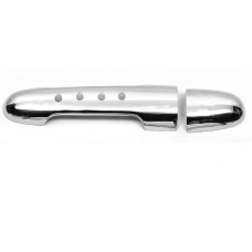 Накладка на ручку з дірками (1 шт нерж) для мерседес Vito W639 2004-2014 рр