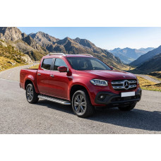 Бокові пороги Maydos V1 (2 шт., алюміній) для мерседес X class 2017-2020 рр