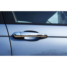 Накладки на ручки (4 шт, нерж) для бмв 3 серія E90/E91 2005-2011 рр