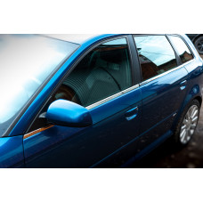 Нижні молдинги скла (нерж) для Ауди A3 2003-2012 рр