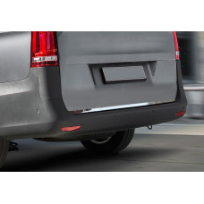 Кант на кришку багажника (нерж) OmsaLine - Італійська нержавійка для мерседес Vito/V-class W447 2014- рр