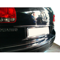 Хром планка над номером (нерж) для Volkswagen Touareg 2002-2010 рр