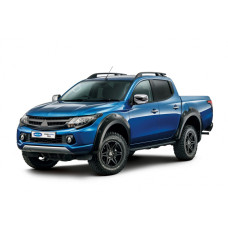 Рейлінги OmsaLine Sport (2 шт, чорні) для Mitsubishi L200 2015-2024 рр