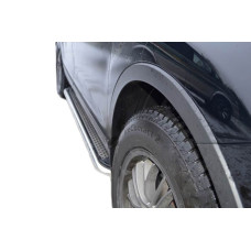 Бокові пороги Maydos V2 (2 шт., нерж) для мерседес GL сlass X164 2006-2012 рр