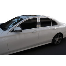 Накладки на стійки (нерж) для мерседес E-сlass W213 2016-2023 рр