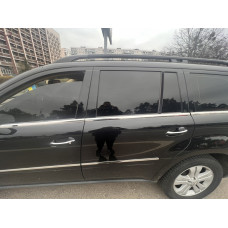 Нижня окантовка вікон (6 шт, нерж) для мерседес GL сlass X164 2006-2012 рр