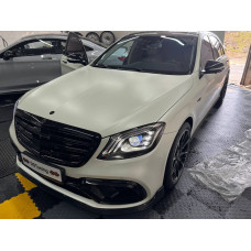 Комплект обвісів S63 AMG (2018-restyling) для мерседес S-сlass W222 2013-2022 рр