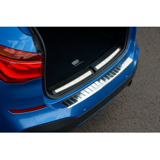 Накладка на задній бампер OmsaLine (нерж.) для бмв X1 F48 2015-2022 рр