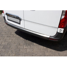 Накладки на задній бампер OmsaLine (нерж) для мерседес Sprinter W907/W910 2018- рр