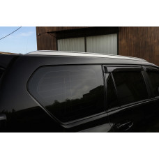 Рейлінги Lexus-дизайн (2 шт сірі) для Toyota Land Cruiser Prado 150 2009-2023 рр