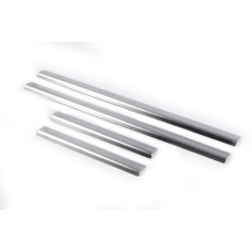 Накладки на пороги Carmos (4 шт., нерж.) для Land Rover Freelander II 2006-2014 рр