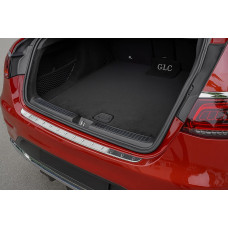Накладка на задній бампер (ABS) для мерседес GLC coupe C253 2016-2023 рр
