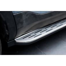 Бокові пороги (2 шт) для Volvo XC60 2017- рр