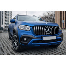 Передня решітка GT Panamericana для мерседес X class 2017-2020 рр