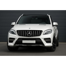 Тюнінг решітка GT Panamericana (для ML) для мерседес GLE/ML сlass W166 2011-2018 рр
