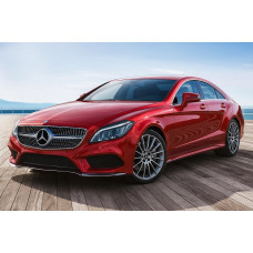 Передня решітка 2014-2018 (Diamond Silver) для мерседес CLS C218 рр