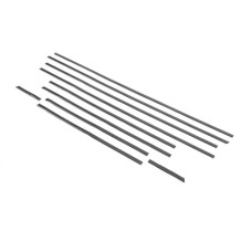 Чорні молдинги (вставки) для мерседес G сlass W463 1990-2018 рр