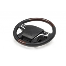 Кермо в зборі (темне дерево) для Toyota Land Cruiser 200 2007-2021 рр