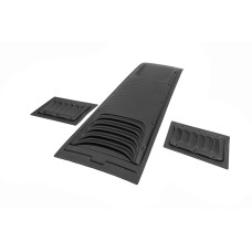 Накладка на капот V1 (ABS) для Toyota Hilux 2015- рр