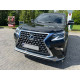 Передня і задня накладки (2013-2023, 2 шт) для Lexus GX460 рр