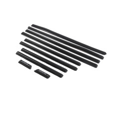 Чорні молдинги в зібраному вигляді (дизайн 2019 р.) для мерседес G сlass W463 1990-2018 рр