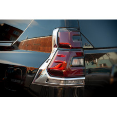 Накладки на стопи V1 (2 шт., 2018-2026) для Toyota Land Cruiser Prado 150 рр