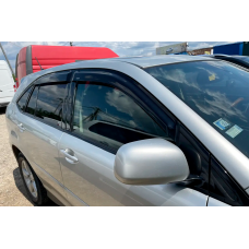 (300/350/400) Ветровики на окна (4 шт, HIC) для Lexus RX 2003-2009 гг