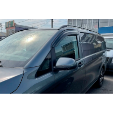 Ветровики на окна (2 шт, HIC) для мерседес Vito/V-class W447 2014- гг