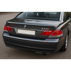 Накладки на стопи (2 шт., ABS) для бмв 7 серія E65/66 2001-2008 рр