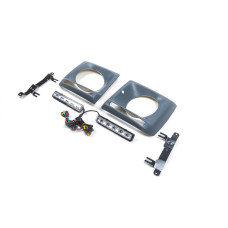 Накладки на фари з LED (5 діодів комплект) для мерседес G сlass W463 1990-2018 рр