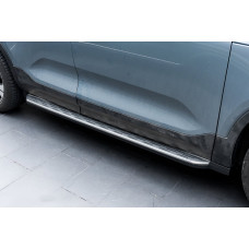 Бокові пороги Оригінал (2 шт) для Volvo XC40 2018- рр