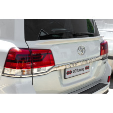 Спойлер WALD (нижній, 2016-2021) Білий колір для Toyota Land Cruiser 200 рр
