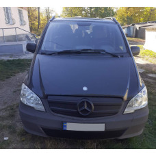 Зимова накладка на решітку V2 (2010-2015) Матова для мерседес Vito W639 рр