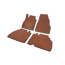 Килимки EVA (цегляні) Передні для мерседес Citan 2013-2021 рр