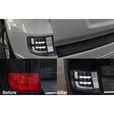 Задні протитуманки 2016-2021 (Executive Black) для Toyota Land Cruiser 200 рр