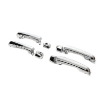 Дверні ручки в зборі 2015-2021 (Хром, 4 шт) для Toyota Land Cruiser 200 рр