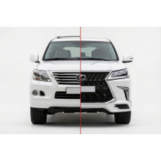 Комплект рестайлінгу з моделі 2008-2016 на TRD Superior (2016-2020) для Lexus LX570/450d 2008-2022 рр