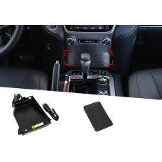 Комплект бездротової зарядки телефону (2015-2026) для Toyota Land Cruiser 200 рр