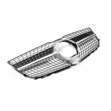 Передня решітка Diamond Silver (2013-2015) для мерседес GLK сlass X204 рр