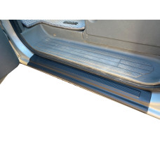 Накладки на пороги EuroCap (2 шт, ABS) для мерседес Vito W639 2004-2014 рр