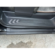 Накладки на пороги EuroCap (2 шт, ABS) для мерседес Vito/V-class W447 2014- рр