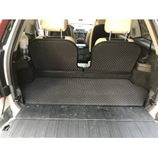 Килимок багажника з 3 частин (EVA чорний) для Volvo XC90 2002-2014 рр