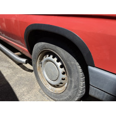 Накладки на арки (4 шт, чорні) ABS пластик для мерседес Vito W638 1996-2003 рр