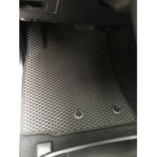 Поліуретанові килимки (2012-2021, EVA, чорні) для Lexus LX570/450d рр