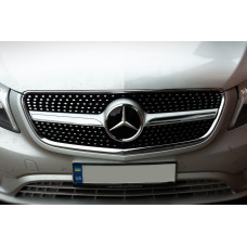 Передня решітка Diamond (2014-2023 для Vito W447) для мерседес Vito/V-class W447 2014- рр