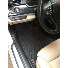 Килимки EVA Long (чорні) для бмв 7 серія F01/F02